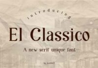 El Classico Font - Featured Image