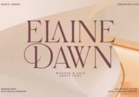 Elaine Dawn Font - Featured Image