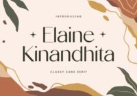 Elaine Kinandhita Font - Featured Image