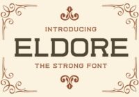 Eldore Font - Featured Image