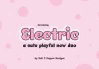 Electric Duo Font - Featured Image
