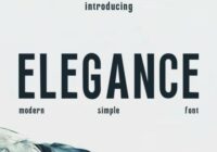 Elegance Font - Featured Image