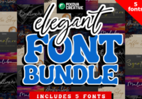Elegant Bundle Font - Featured Image