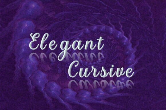 Elegant Cursive Font - Featured Image