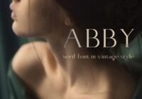 Elegant Font Abby Font - Featured Image