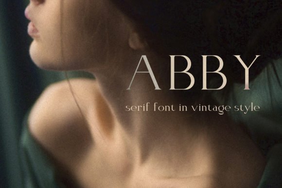 Elegant Font Abby Font - Featured Image