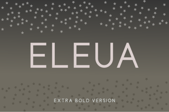 Eleua Extra Bold Font - Featured Image