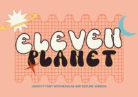Eleven Planet Font - Featured Image