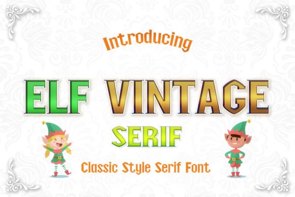 Elf Vintage Font - Featured Image