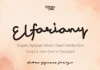 Elfariany Font - Featured Image