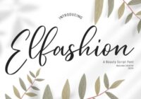 Elfashion Beauty Script Font - Featured Image