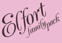 Elfort Font - Featured Image