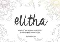 Elitha Font - Featured Image