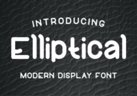 Elliptical Font - Featured Image
