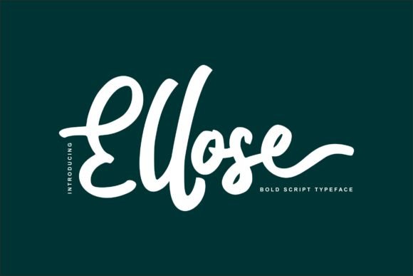 Ellose Font - Featured Image