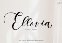 Ellovia Font - Featured Image