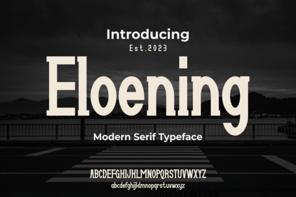 Eloening Font - Featured Image