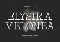 Elysira Velonea Font - Featured Image