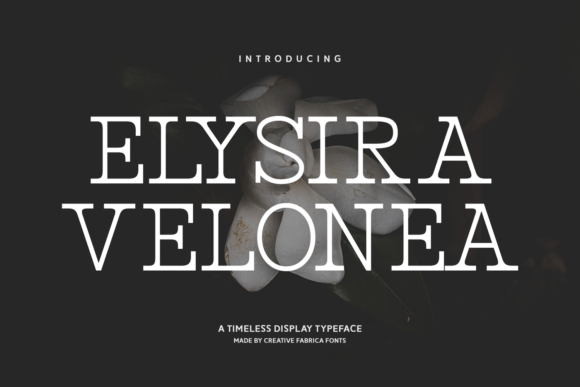 Elysira Velonea Font - Featured Image
