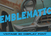 Emblematic Font - Featured Image