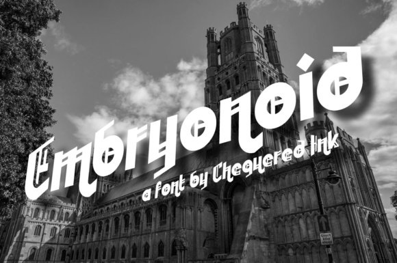 Embryonoid Font - Featured Image