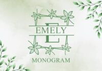 Emely Monogram Font - Featured Image