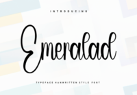 Emeralad Font - Featured Image