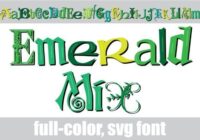Emerald Mix Font - Featured Image