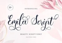 Emila Script Font - Featured Image