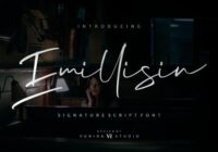 Emillisin Font - Featured Image