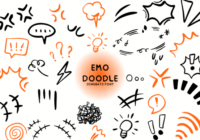 Emo Doodle Font - Featured Image