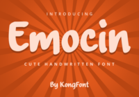 Emocin Font - Featured Image