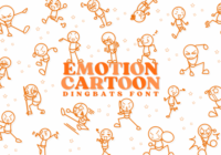 Emotion Cartoon Font - Featured Image