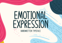 Emotional Expression Font - Featured Image