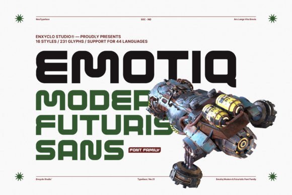 Emotiq Font - Featured Image