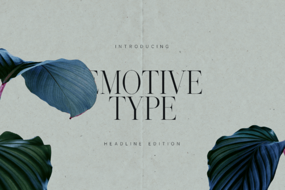 Emotive Type Font - Featured Image