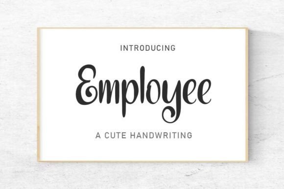 Employee Font - Featured Image