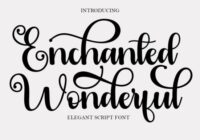 Enchanted Wonderful Font - Featured Image