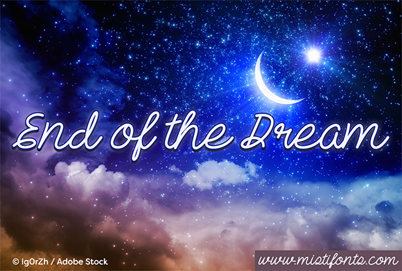 End of the Dream Font - Featured Image