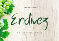 Endivez Font - Featured Image