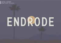 Endrode Font - Featured Image