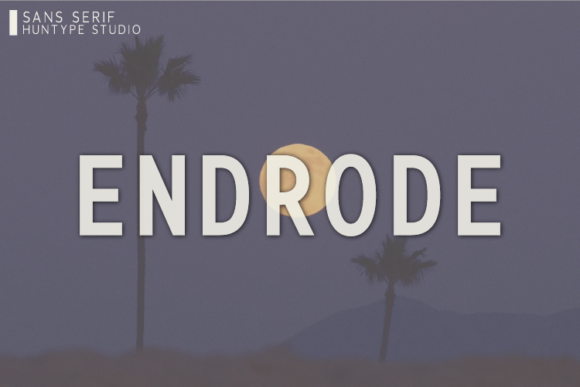 Endrode Font - Featured Image