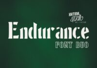 Endurance Font - Featured Image