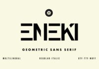 Eneki Font - Featured Image
