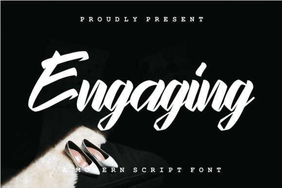 Engaging Font - Featured Image