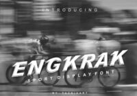 Engkrak Font - Featured Image