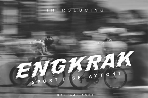 Engkrak Font - Featured Image