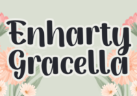 Enharty Gracella Font - Featured Image
