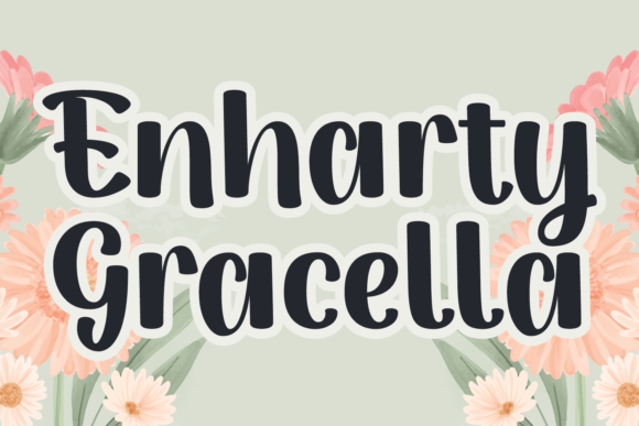 Enharty Gracella Font - Featured Image