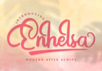 Enhelsa Font - Featured Image